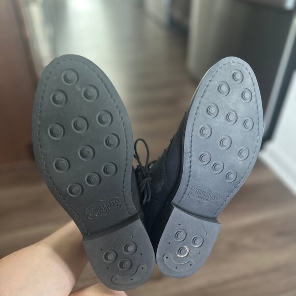 Women's Thursday Boots, Captain, Size 9.5, Matte Black - Picture 5 of 6